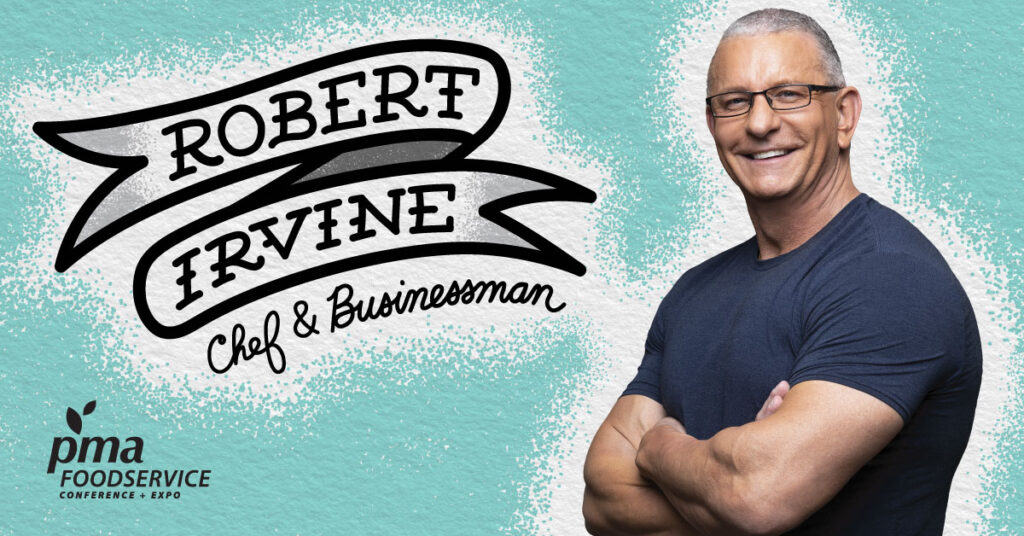2020 Foodservice Conference - Robert Irvine Keynote Speaker Illustration
