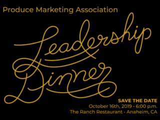 2019 PMA Fresh Summit Leadership Dinner Invitation